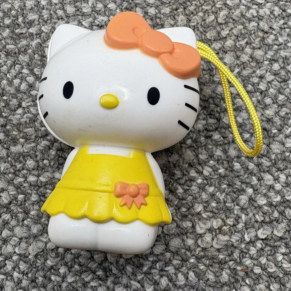 VTG Hello Kitty Collection Fast Food Toys Stamp Paper Puncher Hanging Toys Too